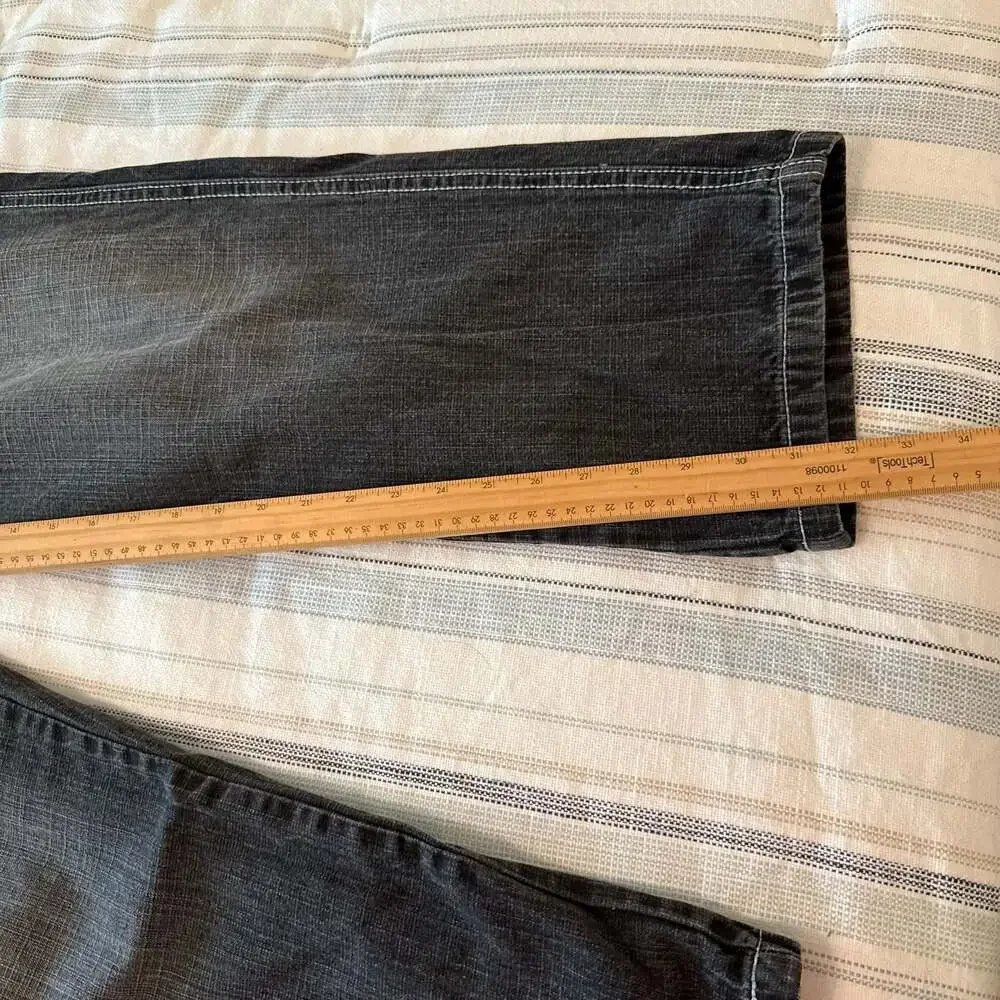 Vintage Y2K Southpole 4180 Black Wash Baggy Wide Leg Denim Jeans Men's Size 38